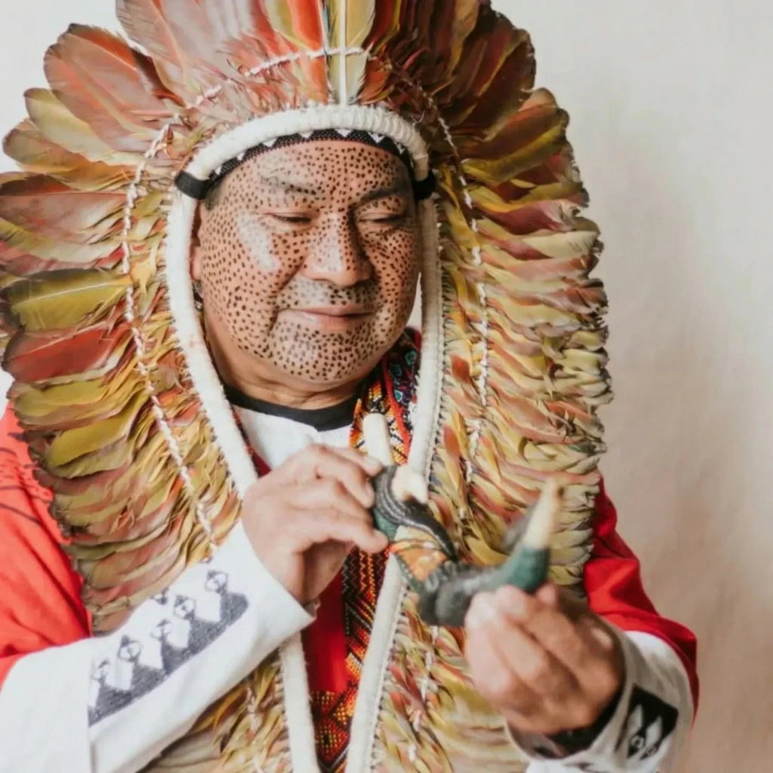 Rapé Zeremonie, Rapé, Hapé, Rapeh traditionell aus Brasilien