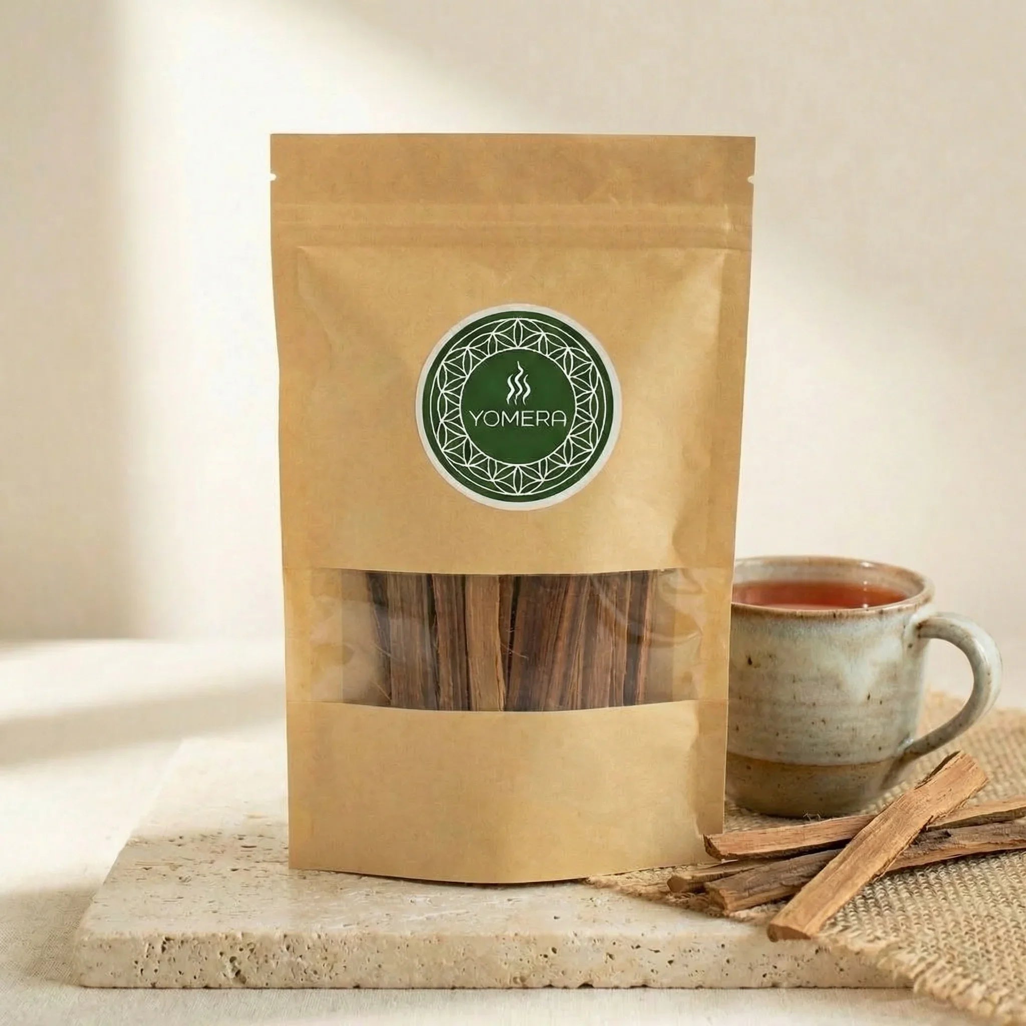 Una de Gato, Catsclaw, Katzenkralle, Vilcacora, Rinde aus dem Amazonas, Wildsammlung aus Peru, Immunbooster Tee aus Südamerika, Dschungel Liane, Rinde Sticks in Tüte 60g, Makro Foto