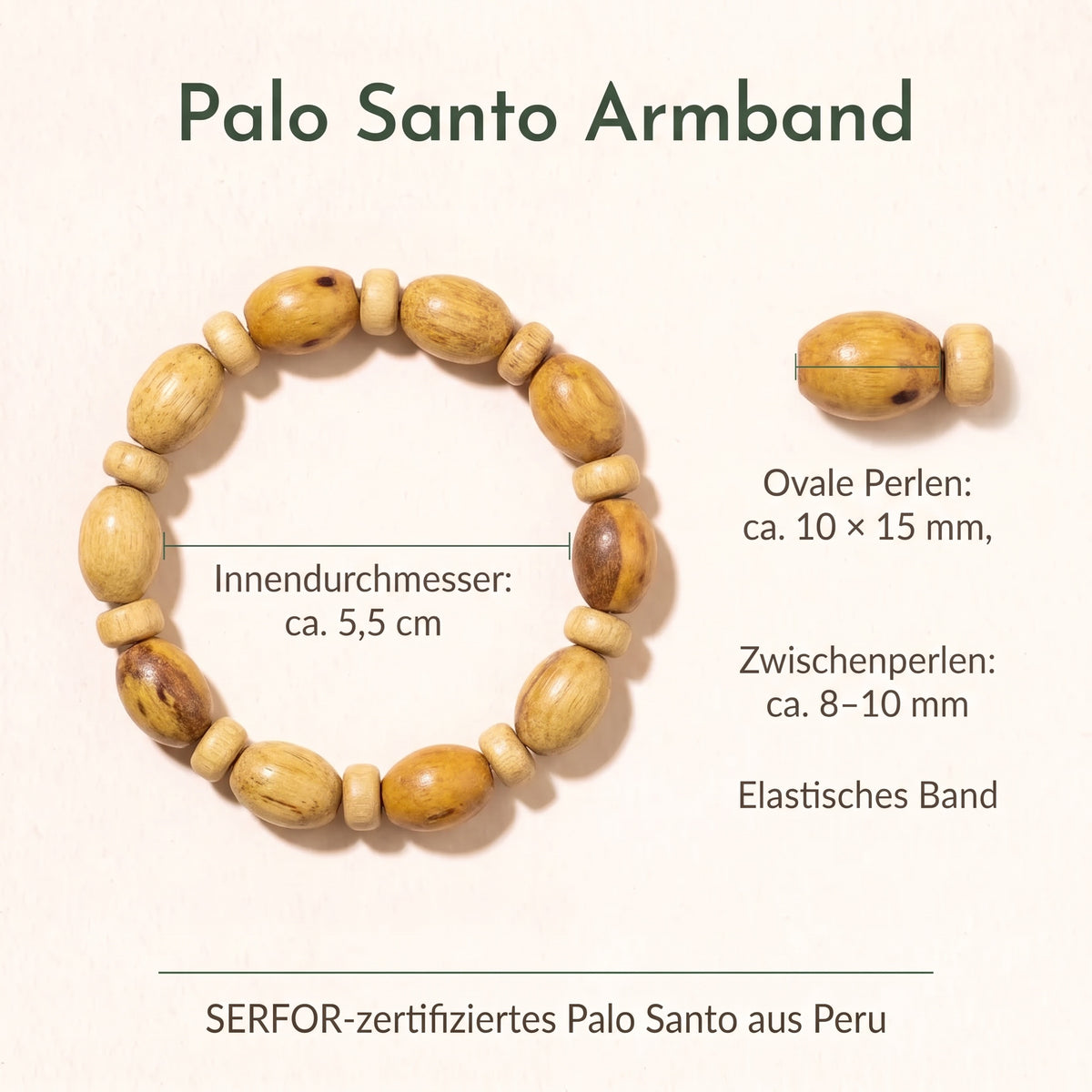 Palo Santo Armband