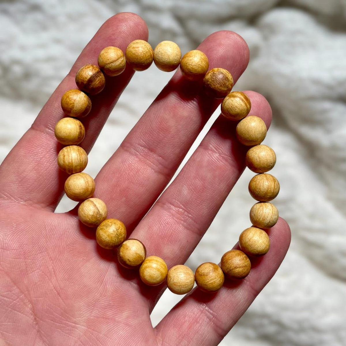 Palo Santo Armband, natürlicher Holz Schmuck aus Peru