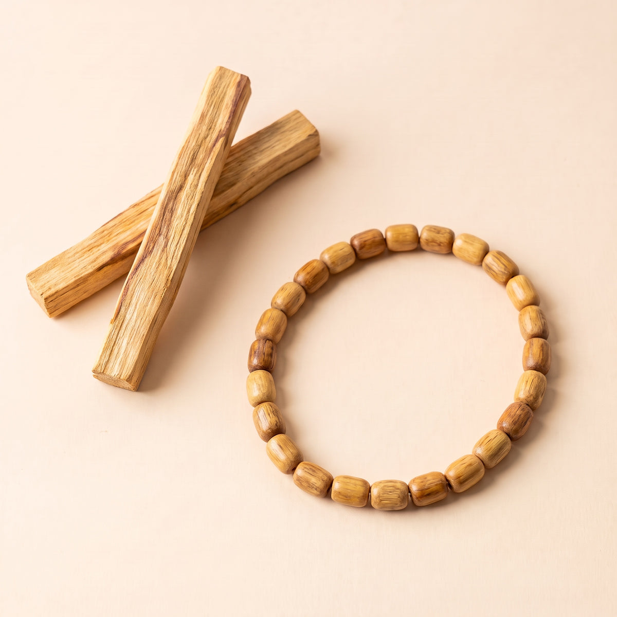 Palo Santo Armband, natürlicher Holz Schmuck aus Peru
