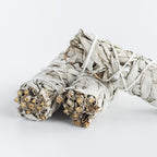 Weißer Salbei Smudge zum Räuchern, handgerollt 
