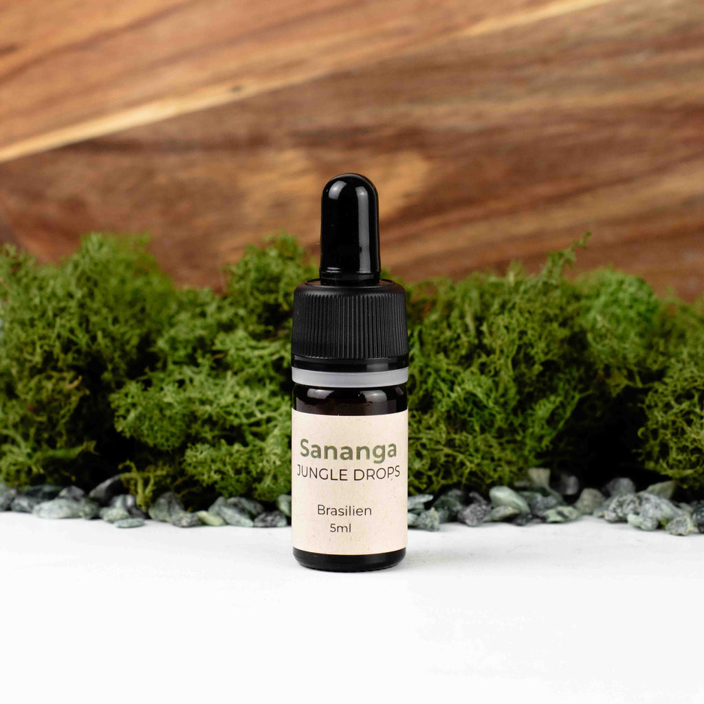 Sananga, Augentropfen, Sananga aus Brasilien, 5ml Glasflasche mit Pipette