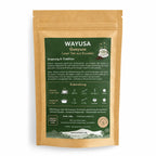 Wayusa, Guayusa, Ilex Guayusa, Wildsammlung, Energie Tee aus Ecuador vom Stamm der Kichwa, Mate, Kaffeeersatz, getrocknete Blätter ohne Zusatzstoffe, Wayusa in Tüte 100g, Guya, Matchachin, Info, Anleitung
